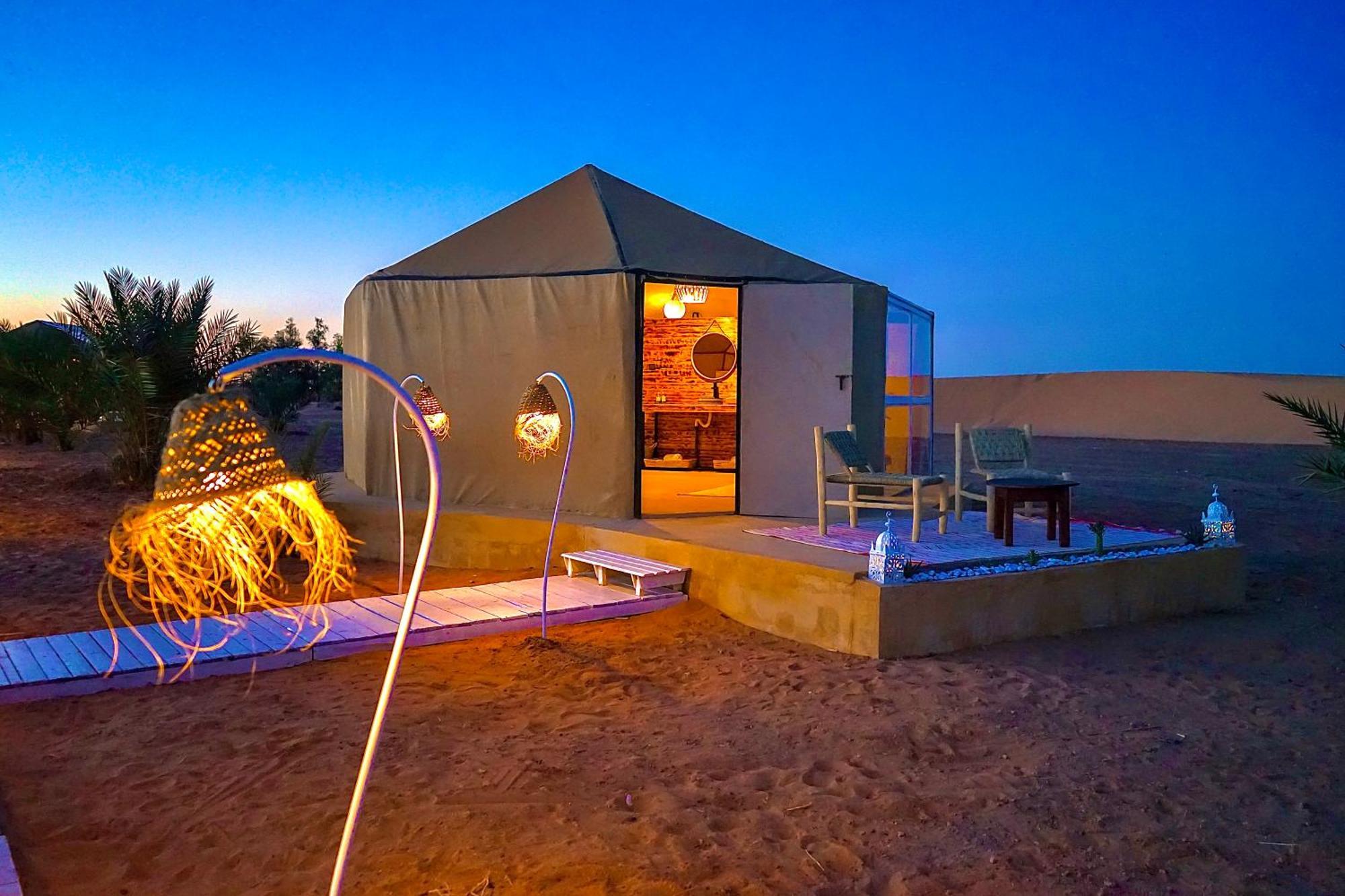 Sky View Camp Hotell Merzouga Eksteriør bilde
